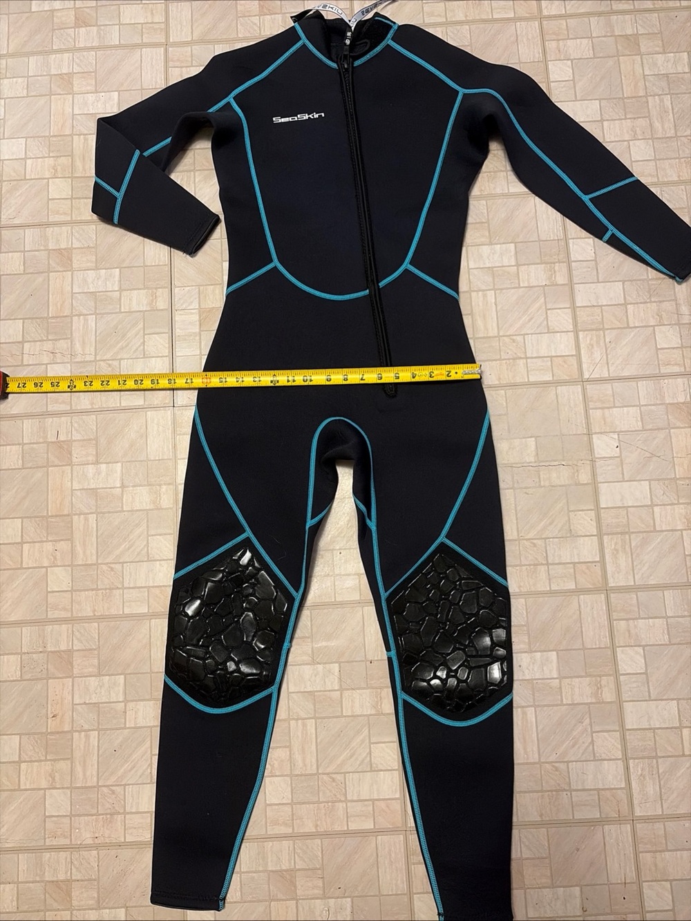 Seaskin Womens 3mm Wetsuit Fullsuit M for Diving Swimming Snorkeling Surfing